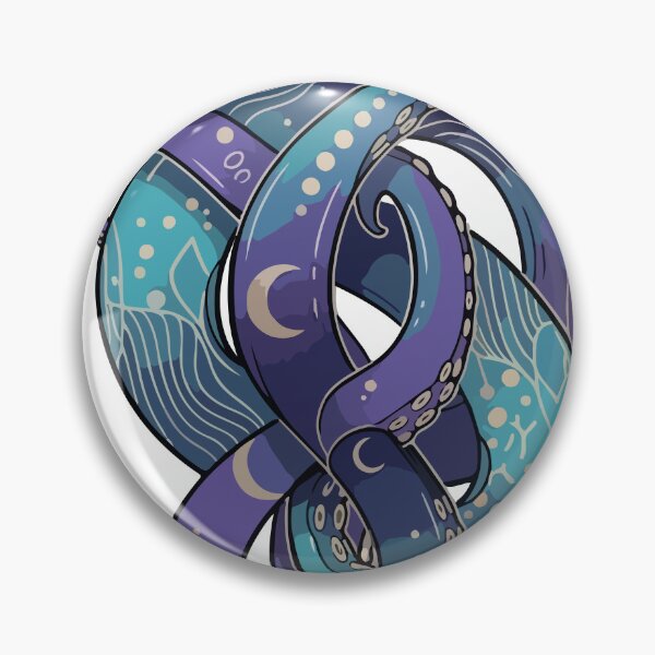 Item preview, Turquoise Tentacles designed and sold by zazodesign.