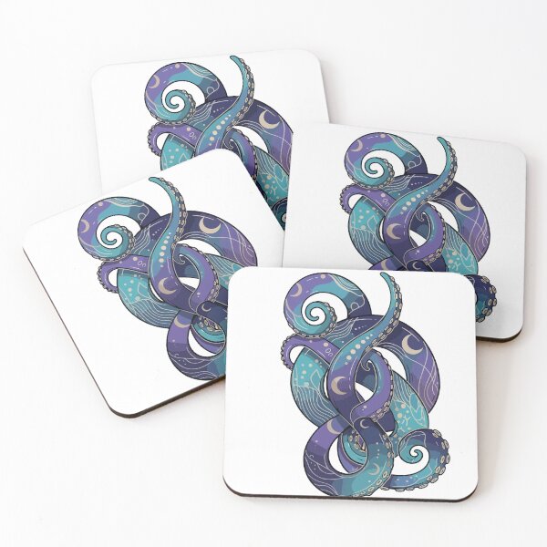 Item preview, Turquoise Tentacles designed and sold by zazodesign.