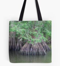 Cypress trees Tote Bag