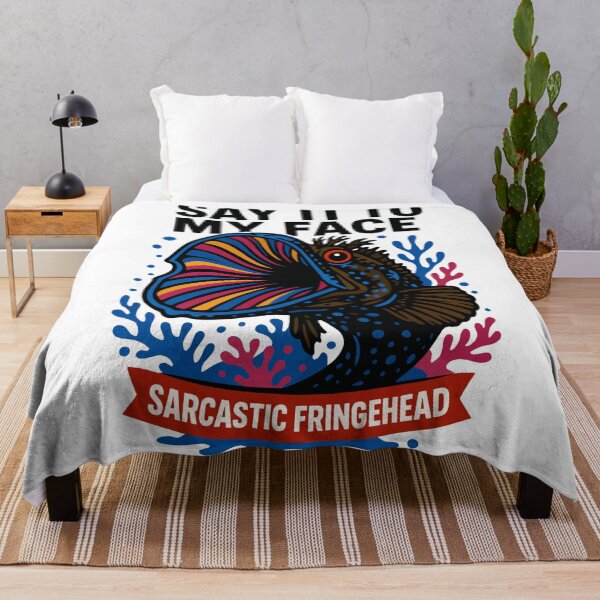Item preview, Bold Sarcastic Fringehead Art designed and sold by WildlifeInc.