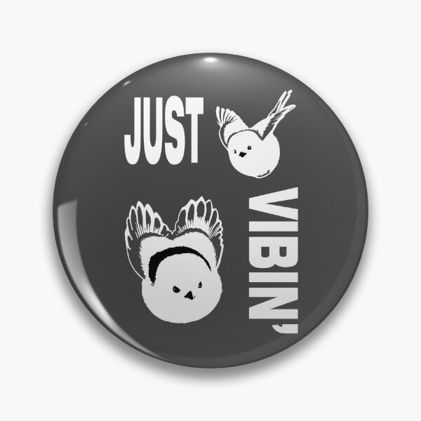 Item preview, Japanese Long-Tailed Tit - Just Vibin' designed and sold by SKETCHYANDGRAPHIC.
