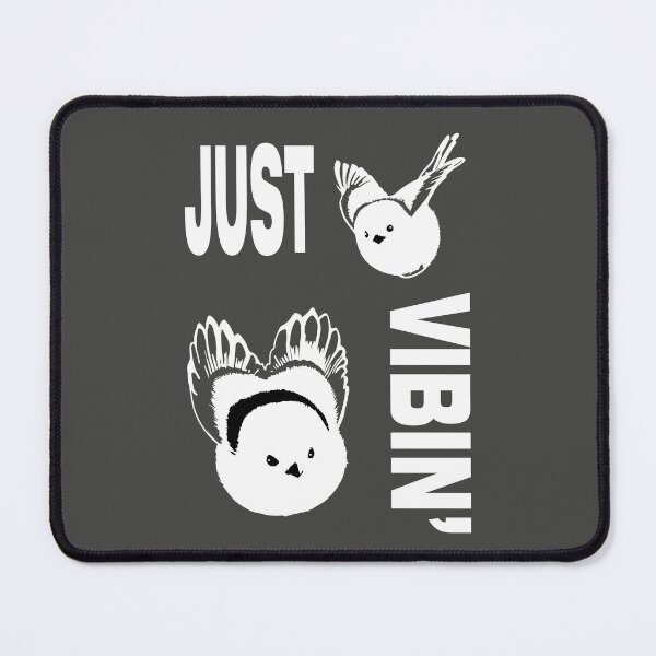 Item preview, Japanese Long-Tailed Tit - Just Vibin' designed and sold by SKETCHYANDGRAPHIC.