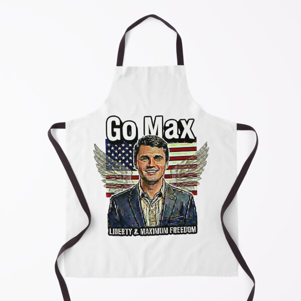 Item preview, Go Max: Charlie Kirk Political Statement – Liberty & Maximum Freedom - Navy Suit - White edition designed and sold by Miss Cutie Designs.