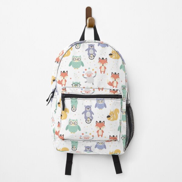 Item preview, Cute Circus Forest Animals Pattern designed and sold by dreephic22.