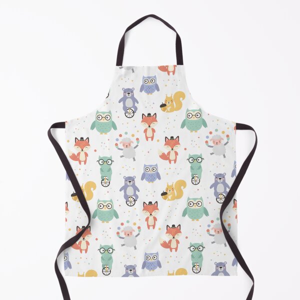 Item preview, Cute Circus Forest Animals Pattern designed and sold by dreephic22.