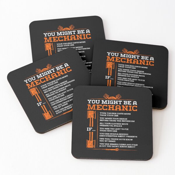 Item preview, You Might Be A Mechanic If Funny Mechanic (On Back) designed and sold by CharlotteTerri.