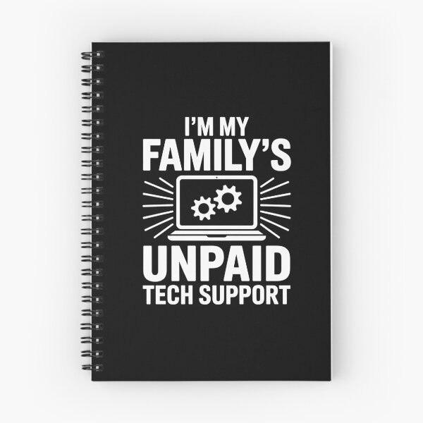 Item preview, I'M My Family'S Unpaid Tech Support Computer Engineer designed and sold by Elenasriveras.