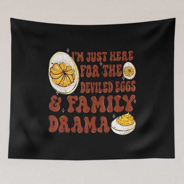 Item preview, Vintage Im Just Here For The Deviled Eggs Gift For Men Women designed and sold by JoannMinndy.