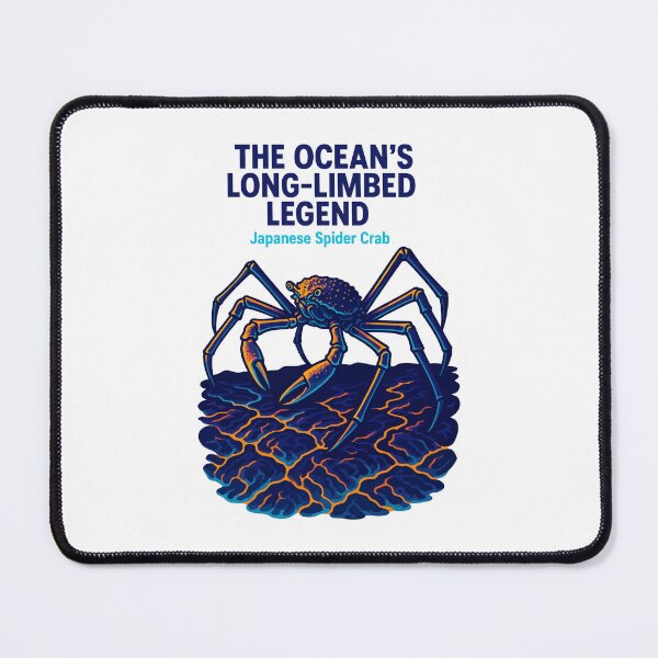 Item preview, Ocean’s Long-Limbed Legend – Japanese Spider Crab Art designed and sold by WildlifeInc.