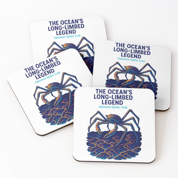 Item preview, Ocean’s Long-Limbed Legend – Japanese Spider Crab Art designed and sold by WildlifeInc.