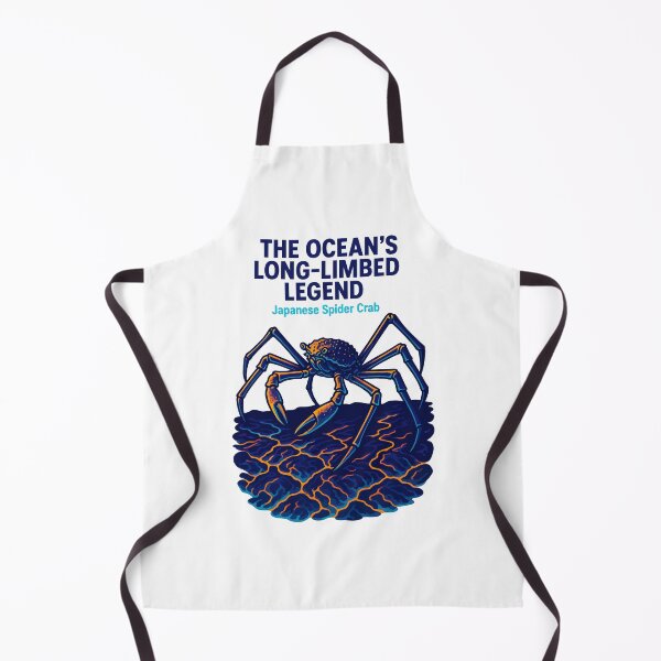 Item preview, Ocean’s Long-Limbed Legend – Japanese Spider Crab Art designed and sold by WildlifeInc.