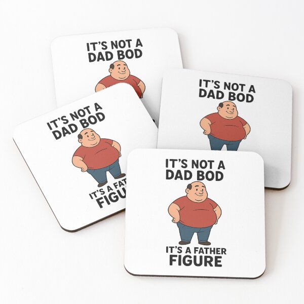 Item preview, IT'S NOT A DAD BOD IT'S A FATHER FIGURE designed and sold by DomGDesign.