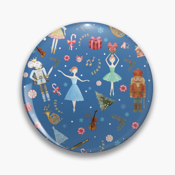 Item preview, Nutcracker Ballet | Magical Winter Ballet Pattern – Fairy, Princess & Dancers Seamless designed and sold by flexxtees.