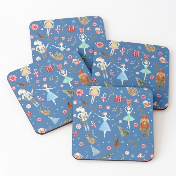 Item preview, Nutcracker Ballet | Magical Winter Ballet Pattern – Fairy, Princess & Dancers Seamless designed and sold by flexxtees.