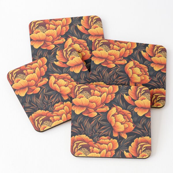 Item preview, Chic Blooming Peonies Texture For Anniversary Gift designed and sold by RoyalStarsPatts.