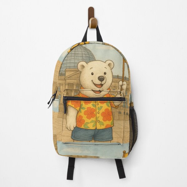 Item preview, small polar bear in front of the Berlin Reichstag designed and sold by Mauswohn.