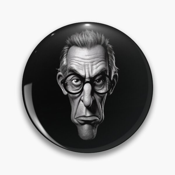 Item preview, Grumpy Old Man in Monochrome designed and sold by Arcadia World.