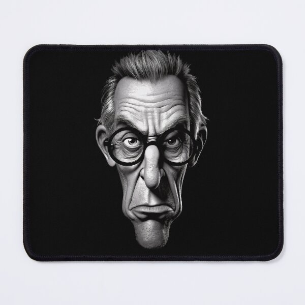 Item preview, Grumpy Old Man in Monochrome designed and sold by Arcadia World.