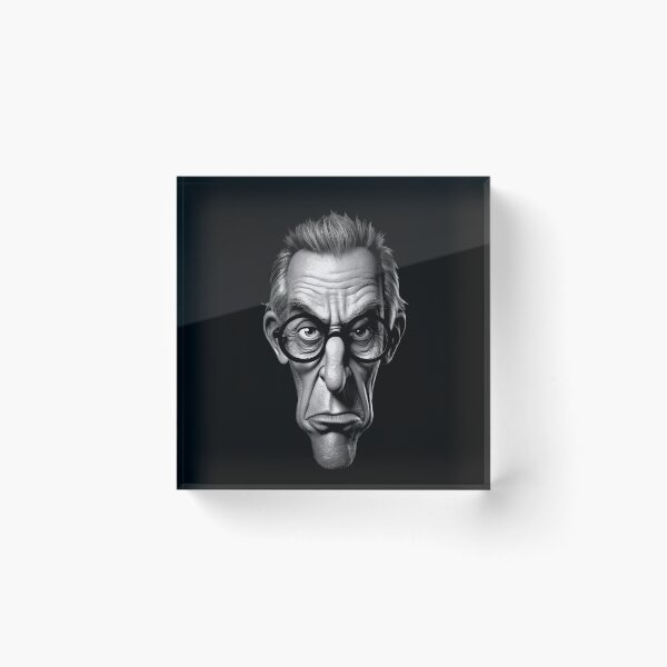 Item preview, Grumpy Old Man in Monochrome designed and sold by Arcadia World.