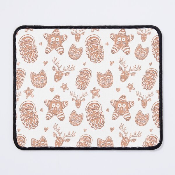 Item preview, Funny Christmas Gingerbread Cookie Pattern designed and sold by mimi-taya.