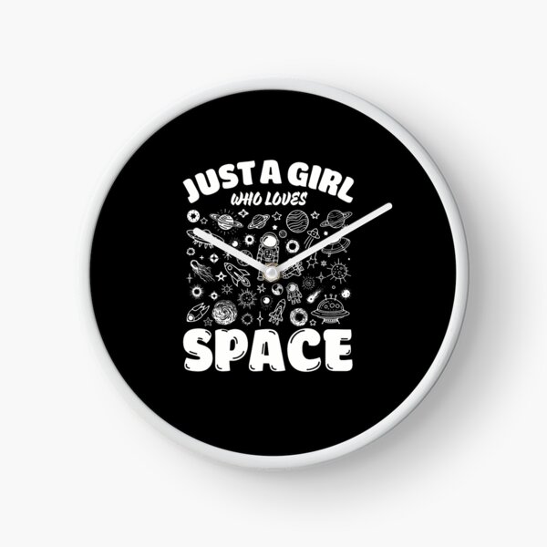 Item preview, Just A Girl Who Loves Space  Planets Science Lover designed and sold by CharlotteTerri.