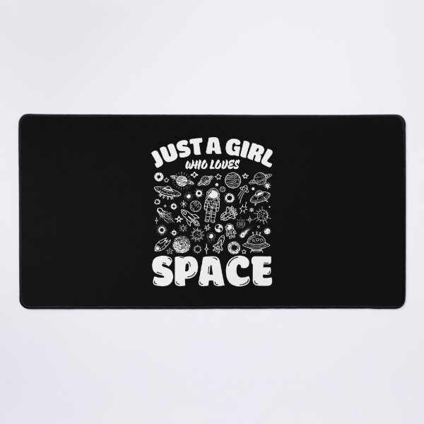 Item preview, Just A Girl Who Loves Space  Planets Science Lover designed and sold by CharlotteTerri.