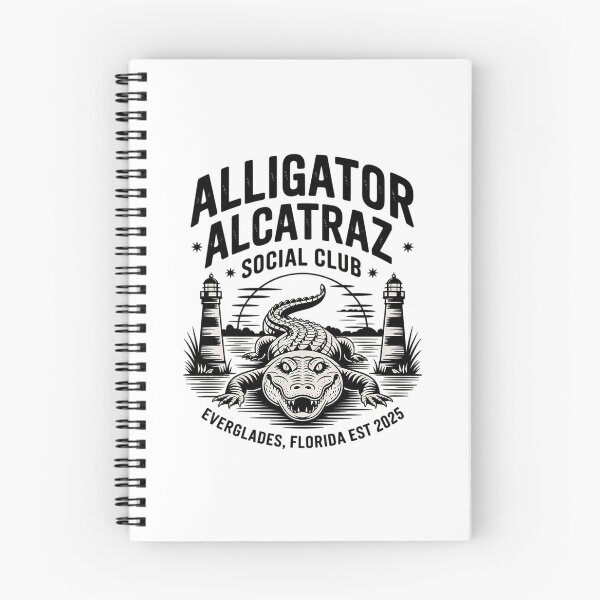 Item preview, Alligator Alcatraz Everglades Florida Est 2025 2  designed and sold by PowAcademy.