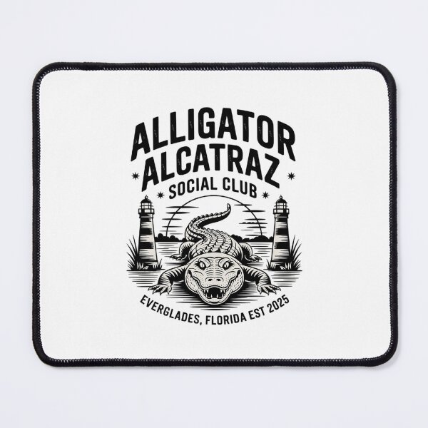 Item preview, Alligator Alcatraz Everglades Florida Est 2025 2 designed and sold by PowAcademy.
