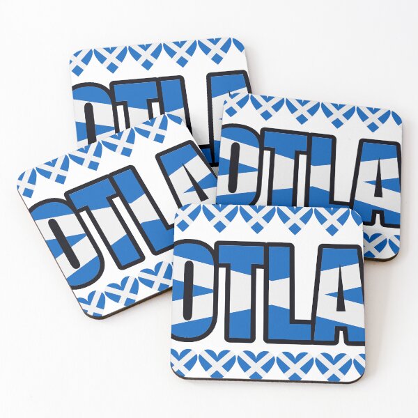 Item preview, Scotland Flag Letters And Hearts designed and sold by TheIconSmith.