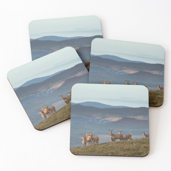 Item preview, Red Deer Highland Landscape designed and sold by Macrae images.