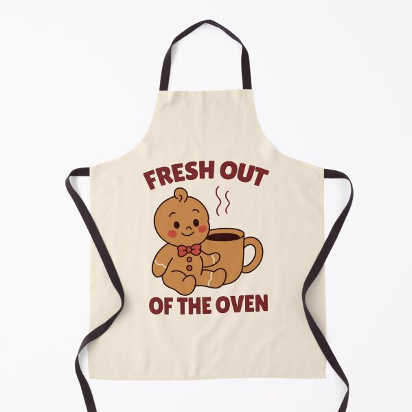 Item preview, Fresh Out of the Oven Gingerbread Coffee – Cute Christmas Baker Design designed and sold by Kewessthetic.