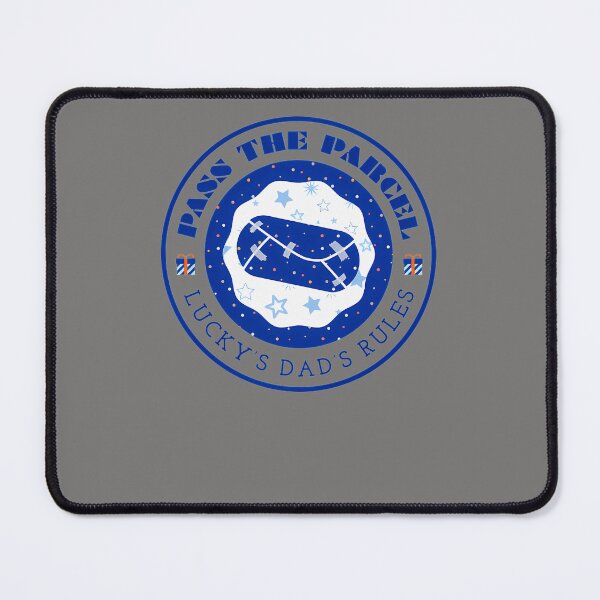 Item preview, PASS THE PARCEL LUCKY'S DAD'S RULES T-SHIRT designed and sold by LotteMoh.