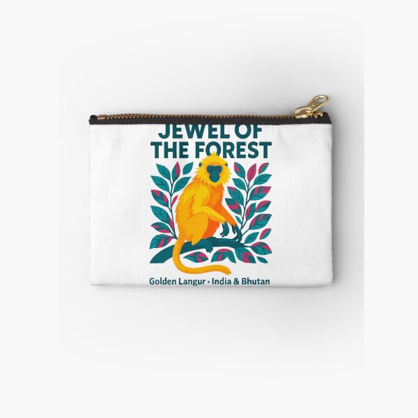 Item preview, Golden Langur Forest Treasure Art designed and sold by WildlifeInc.