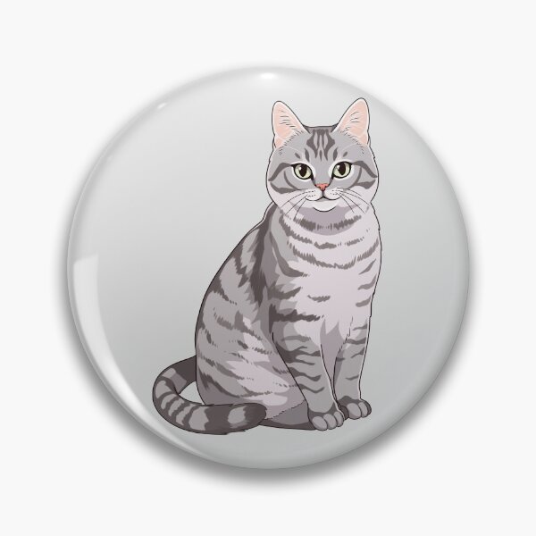 Item preview,  Cute Grey Tabby Cat designed and sold by xiao xuans.