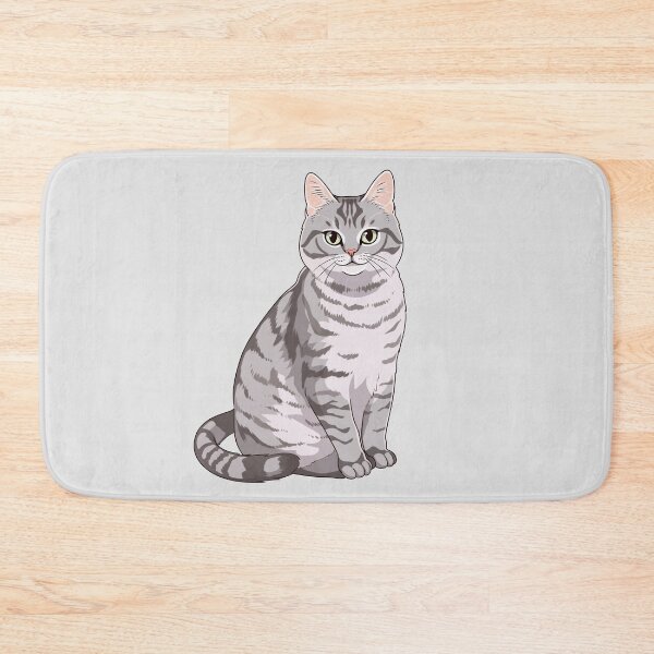 Item preview,  Cute Grey Tabby Cat designed and sold by xiao xuans.