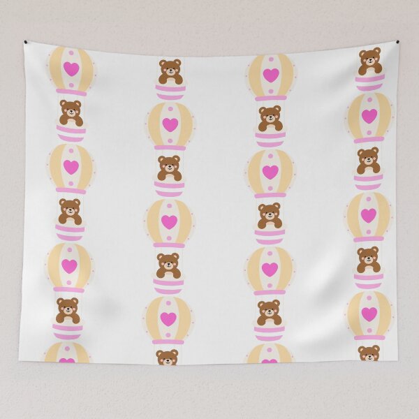 Item preview, Baby Shower Balloon Ride Seamless designed and sold by KJackArtwork.