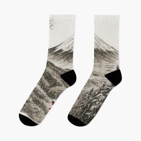 Item preview, Mount Fuji and Red Torii Winter Scene designed and sold by MINE Design-Works.