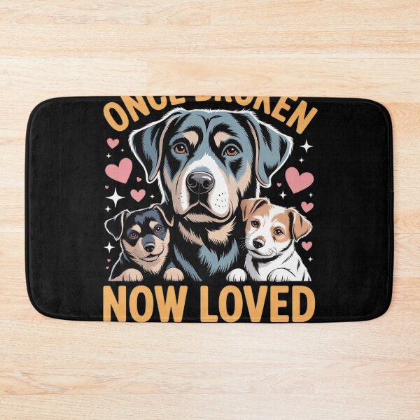 Item preview, Rescue Dog Once Broken Now Loved Adopt A Rescue  designed and sold by NailMolisa.