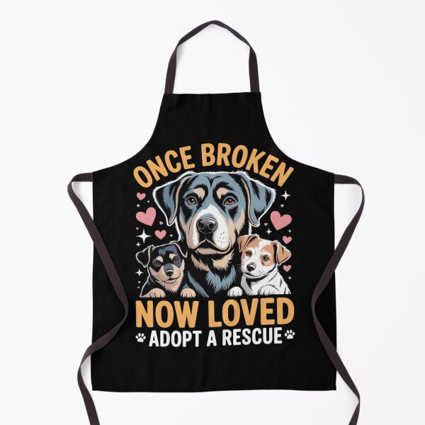 Item preview, Rescue Dog Once Broken Now Loved Adopt A Rescue  designed and sold by NailMolisa.