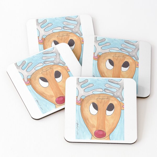Item preview, funny Faces, Rudolph designed and sold by Anke‘s Bazaar.