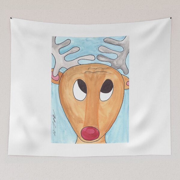 Item preview, funny Faces, Rudolph designed and sold by Anke‘s Bazaar.