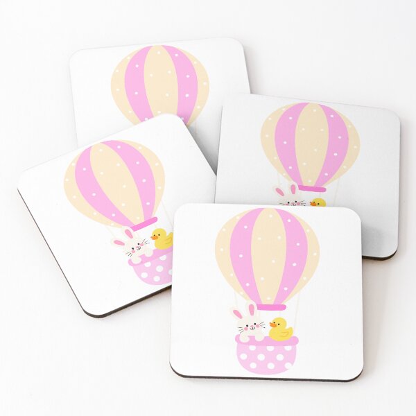 Item preview, Baby Shower Balloon Ride Seamless designed and sold by KJackArtwork.