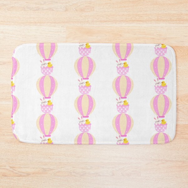 Item preview, Baby Shower Balloon Ride Seamless designed and sold by KJackArtwork.