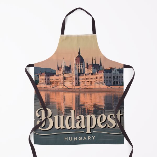 Item preview, Budapest City Postcard designed and sold by NicolasGlowArt.