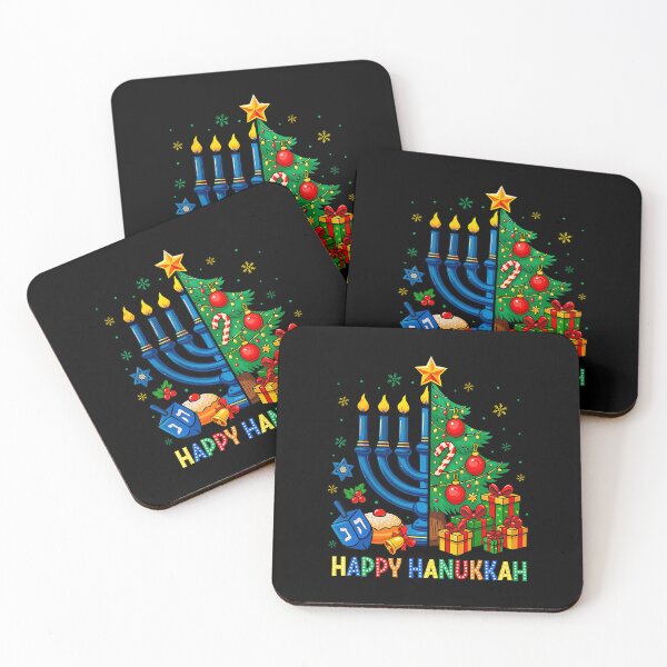 Item preview, Merry Chrismukkah Happy Christmas Hanukkah Jewish designed and sold by MaudeGloria.