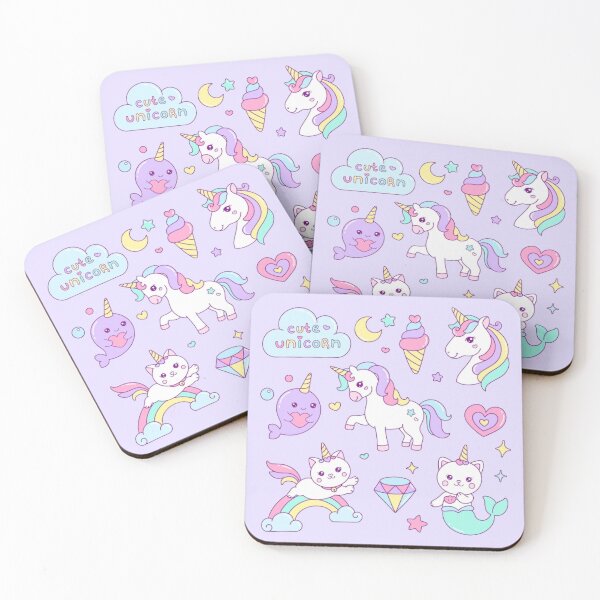 Item preview, Cute Unicorn designed and sold by kawaiistudio.