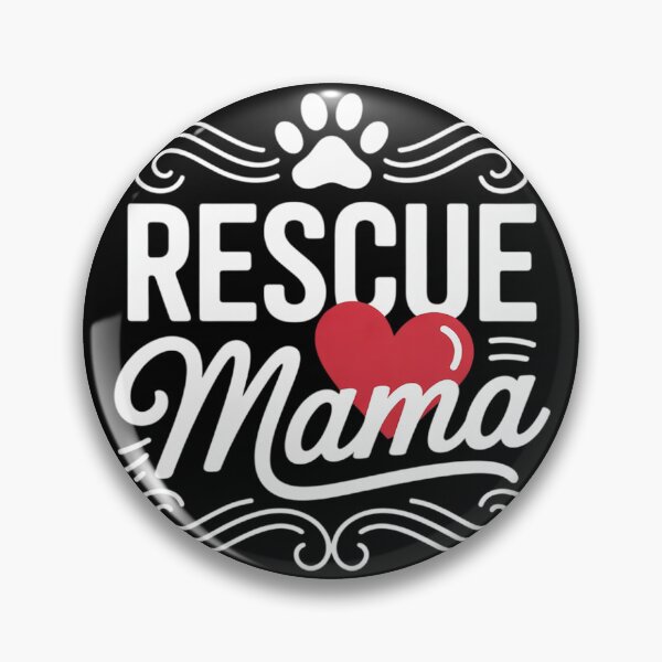 Item preview, Rescue Mama - Rescue Dog Lover Outfit Rescue Mom  designed and sold by NailMolisa.