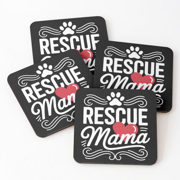 Item preview, Rescue Mama - Rescue Dog Lover Outfit Rescue Mom  designed and sold by NailMolisa.