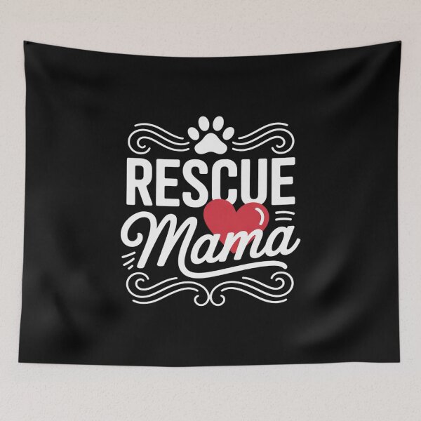 Item preview, Rescue Mama - Rescue Dog Lover Outfit Rescue Mom  designed and sold by NailMolisa.