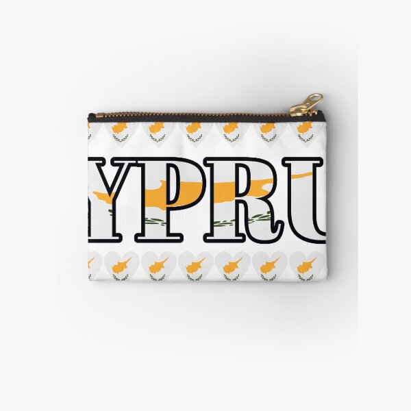 Item preview, Cyprus Flag Letters And Hearts designed and sold by TheIconSmith.